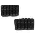 2x Clutch & Brake Pedal Pad Rubber Pair for Datsun 1000