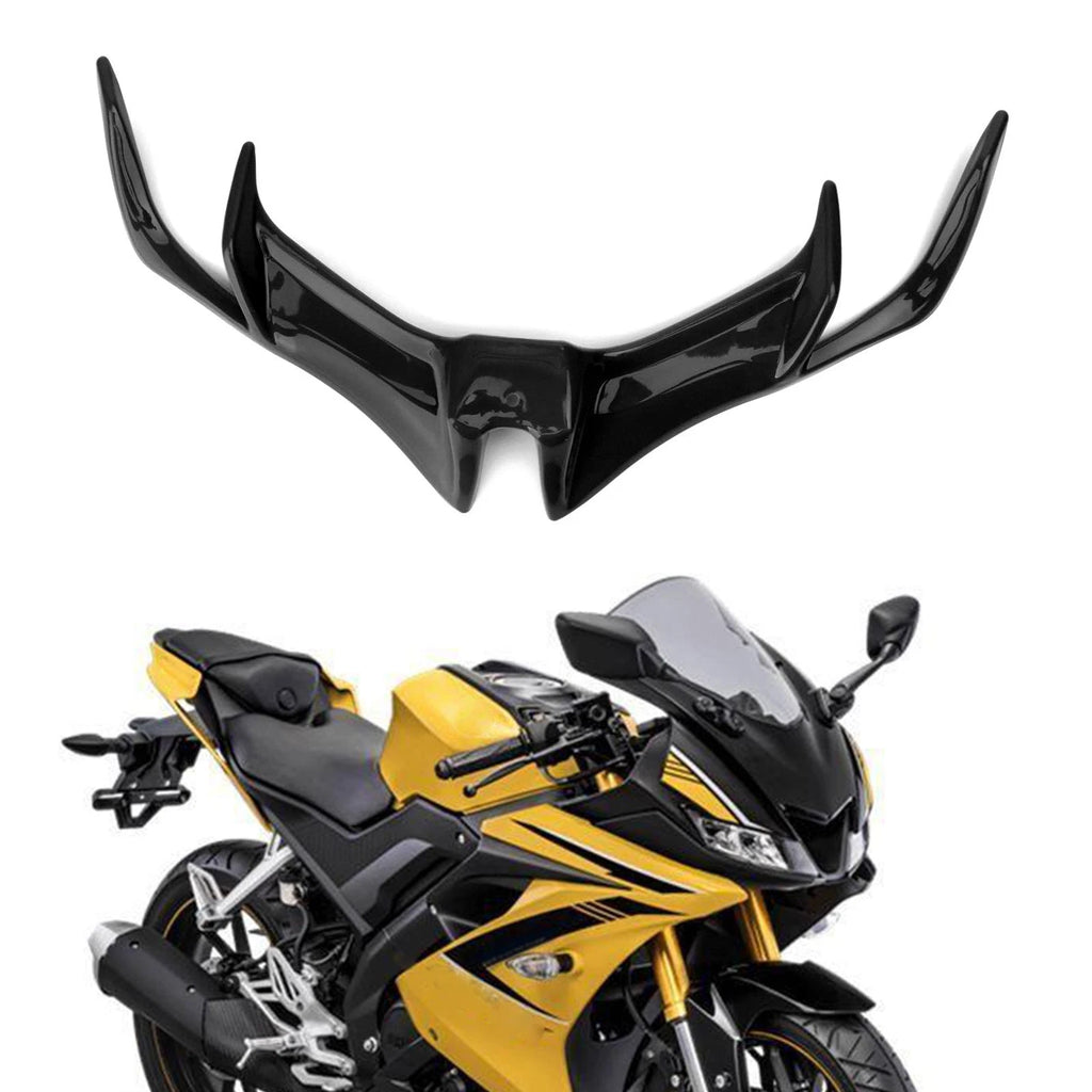 Front Panel Winglet Fairing for Yamaha YZF-R15 V3.0 (2017–2019) Black