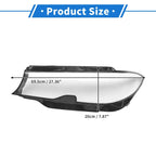 Front Left Headlight Lens Cover for BMW 330i (2019 - 2021)