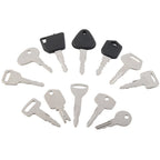 12PCS Forklift Keys Set for JCB, Volvo, Yale, Caterpillar