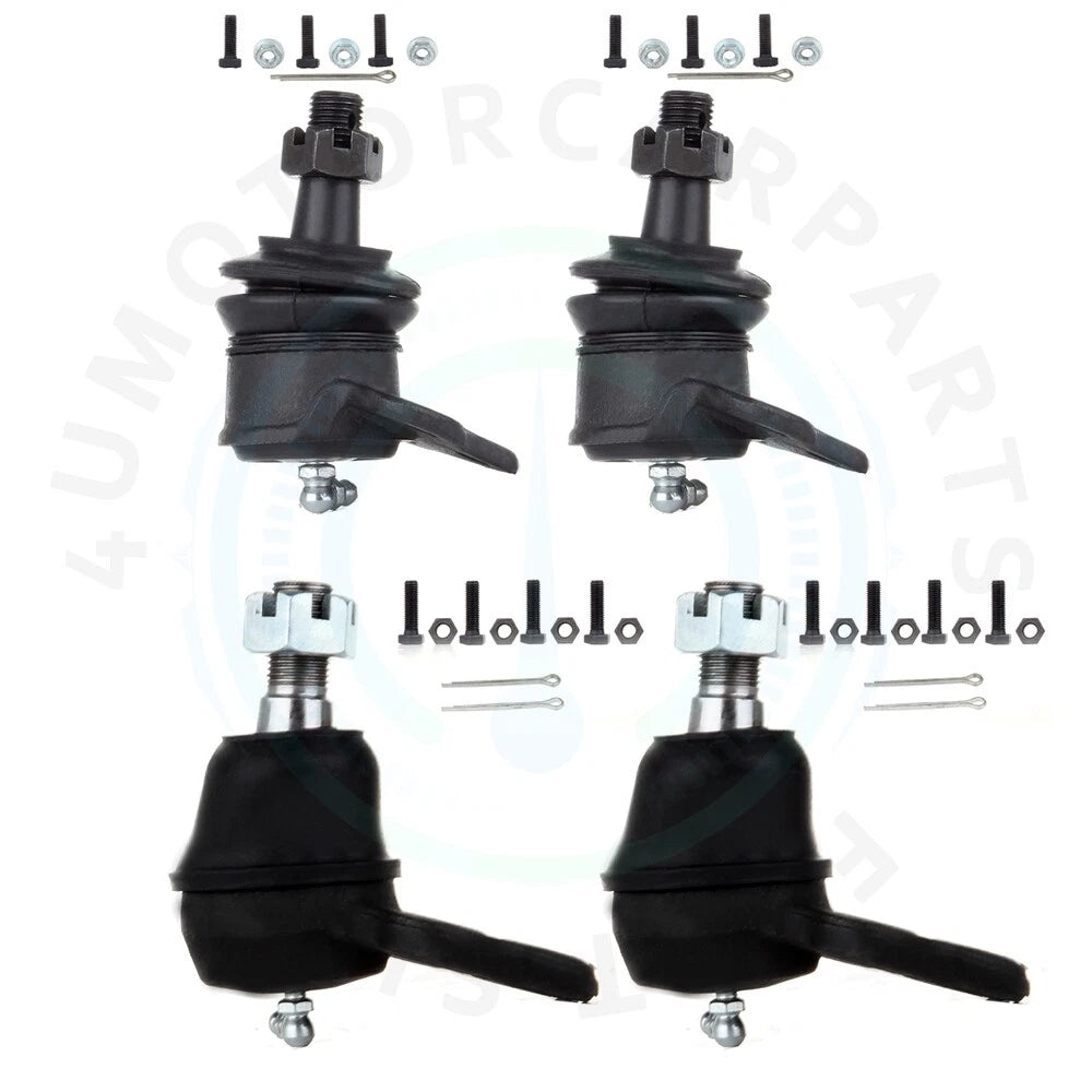Set of 4 Front Lower Upper Ball Joints for Dodge Dakota Durango (1997–1999)