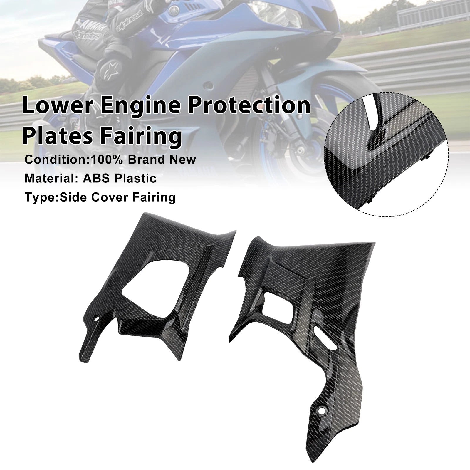 Lower Belly Pan Guard for Yamaha YZF-R3 R25 (2025–2026)