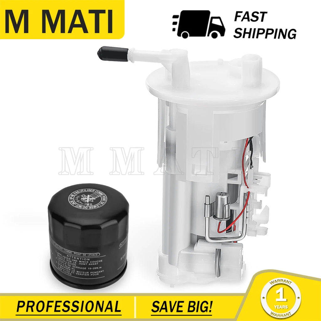 Fuel Pump Assembly & Oil Filter for Yamaha YZF R1 R6 R6S (2004–2009)