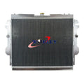 3 Row Aluminium Radiator + Fan for Toyota Hilux TGN16R 2.7L 2005-2023