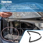 1 Pair Headlight Support Mount Bracket for Honda Civic  718844681506