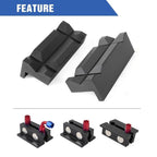 Aluminum Vise Jaws for AN Fitting Adapter (101mm)