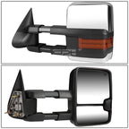 Set of 2 LED Chrome Towing Side Mirrors for Tahoe/Avalanche (2003–2006)
