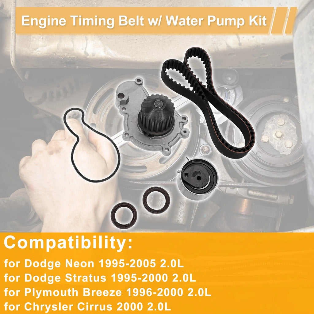 Timing Belt Water Pump Kit for Dodge Neon (1995–2005) No.TBK149BWP