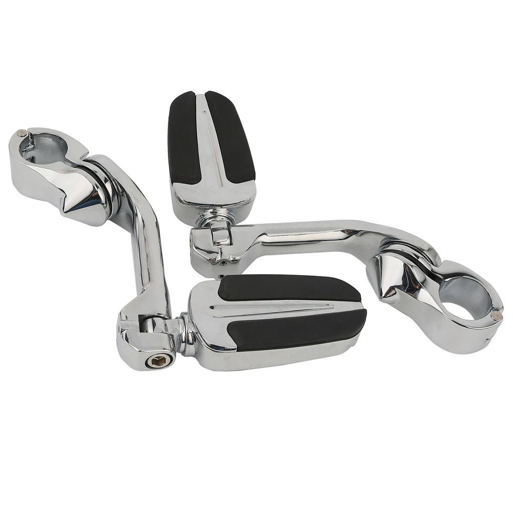 Adjustable Highway Bar Footpegs for Harley Street Glide (2014–2023)