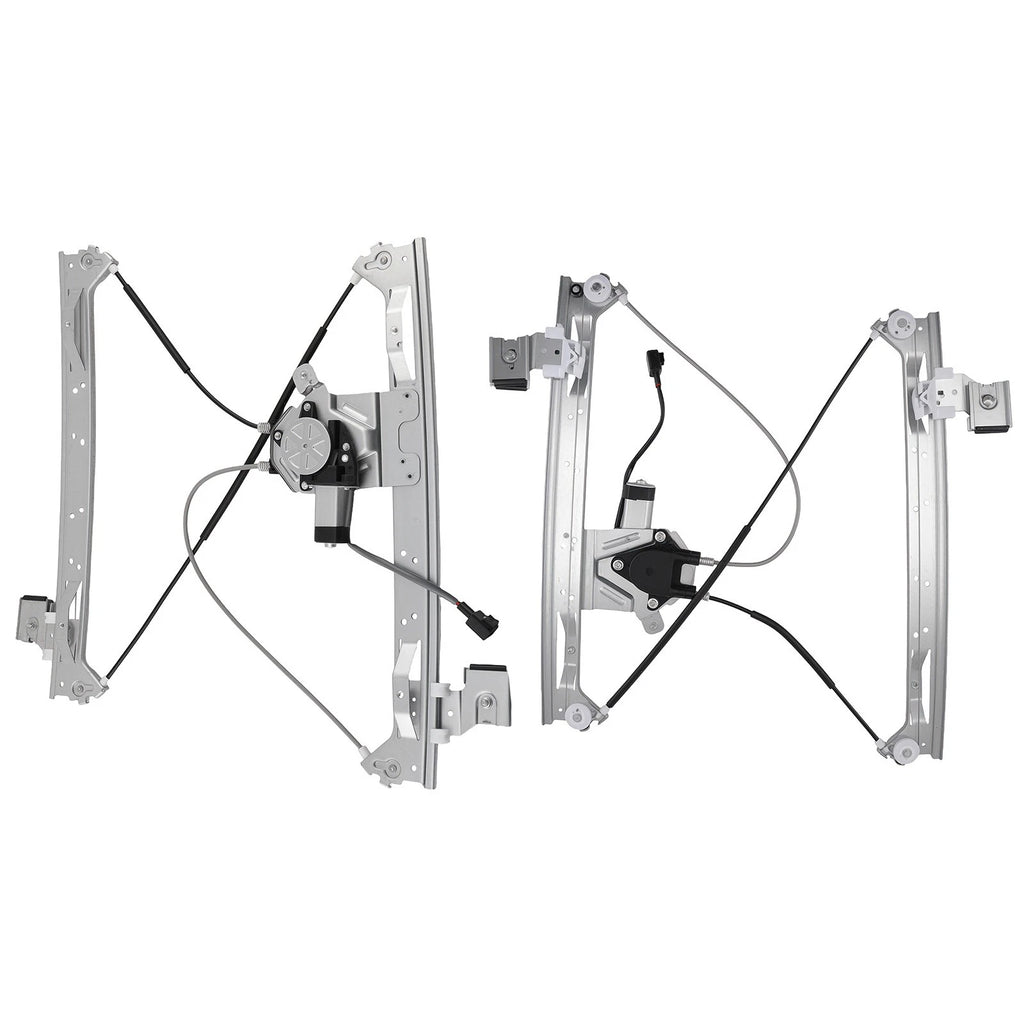Pair Power Window Regulators for Chevy Trailblazer GMC Envoy (2002–2009)