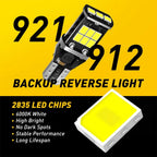 LED Backup Reverse Lights for Nissan Maxima Frontier (2005-2019)