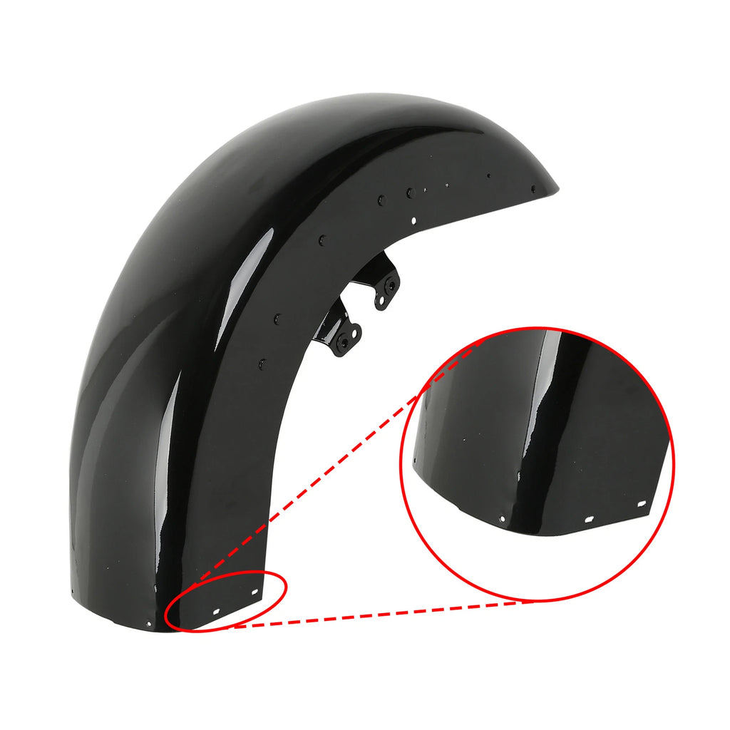 Front Fender for Harley Touring Electra Glide FLHT (2014–2024) - Glossy Black