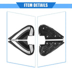 2 x Left Right Mirror Corner Triangle Fender Covers for Honda CR-V (2007-2011)