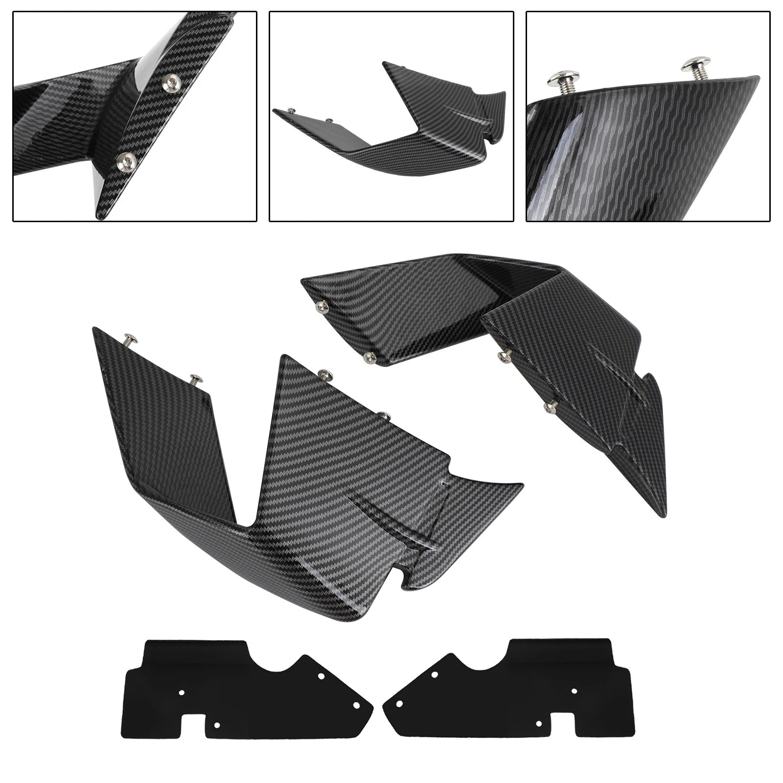 Front Spoiler Wind Winglets for BMW S1000RR (2019–2022)