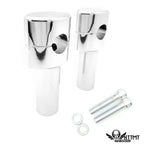 1" Mounting Handlebar Riser Clamp for Harley Bobber Chopper