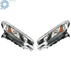 Set of 2 Halogen Projector Headlight Assemblies for Honda CR-V (2015-2016)