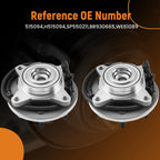 Front Wheel Hub & Bearing for Ford Expedition 2007–2010 (ABS 2WD)