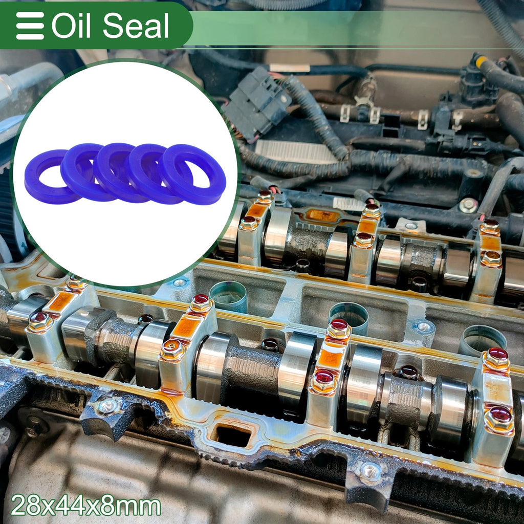 Set of 5 Oil Seal Rotary Shaft Seal 28x44x8mm High Pressure TPU