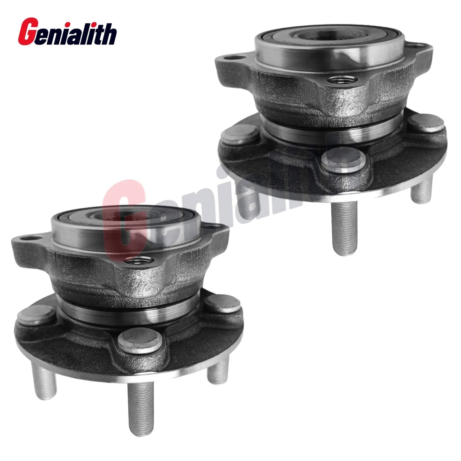 Pair (2) Front Wheel Hub & Bearing Assembly 513220 for Subaru Legacy (2005–2014)