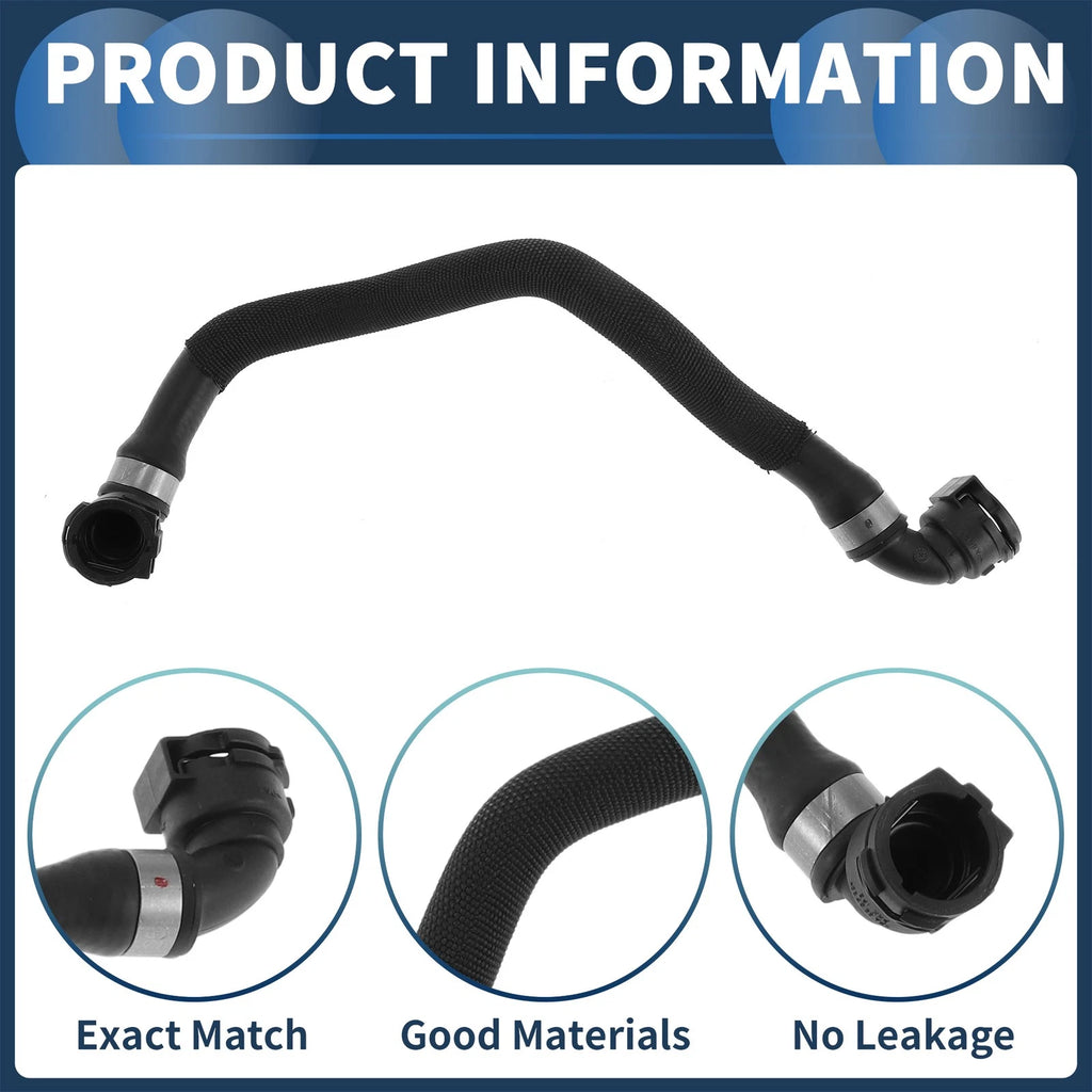 Radiator Coolant Hose for BMW X6 (2008–2019), X5 (2011–2018) No. 17127576368