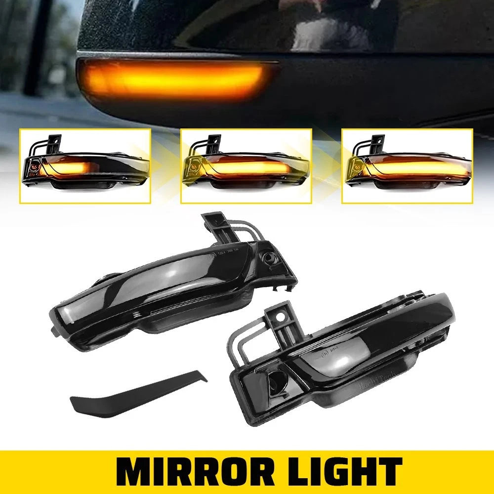 Pair of LED Dynamic Side Mirror Signal Lights for Dodge Durango (2011–2023)