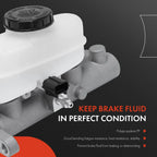 Brake Master Cylinder with Reservoir & Sensor for Ford Ranger Mazda B3000 B4000 (1993-2011)