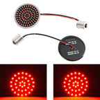 1156 LED Turn Signal Light Inserts for Harley Softail Touring Dyna Sportster