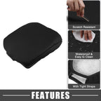 Armrest Cover for Toyota Land Cruiser (2008–2021) Black