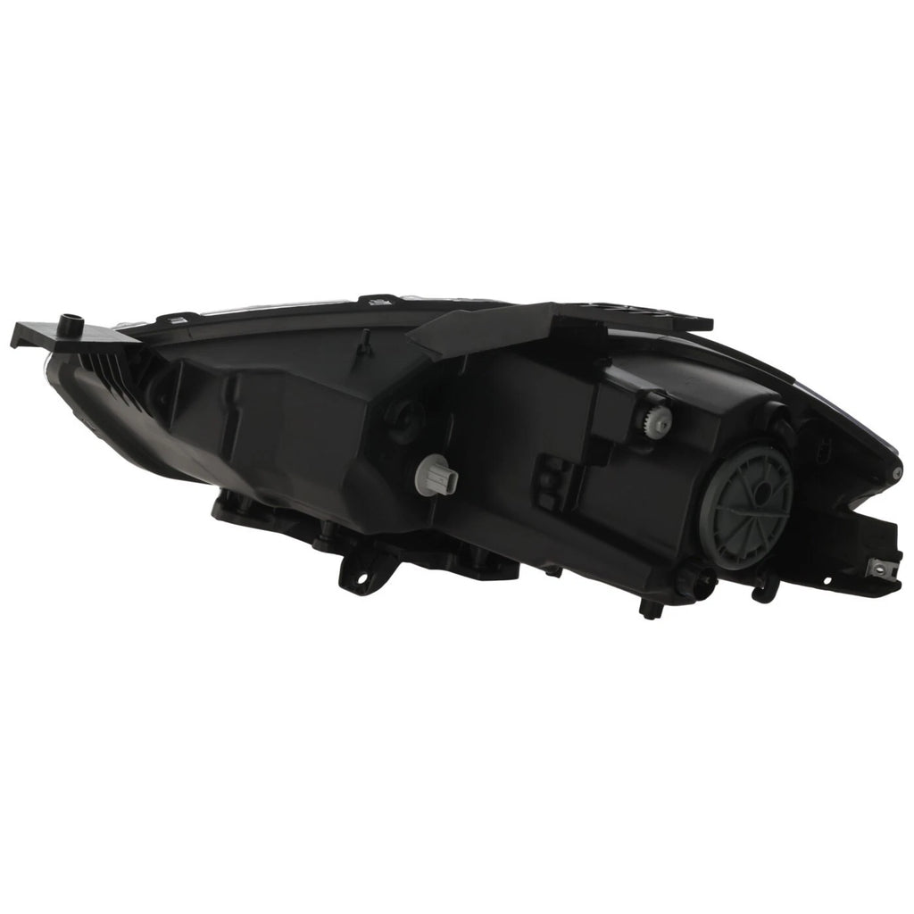 Halogen Headlight for Dodge Dart (2013–2016) Right Side w/Chrome Trim