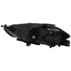 Halogen Headlight for Dodge Dart (2013–2016) Right Side w/Chrome Trim