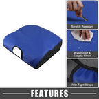 Center Console Armrest Cover for Dodge Ram 1500 2500 3500 (Black Blue)