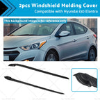 Front Windshield Molding Garnish Side Pillar Cover for Hyundai I30