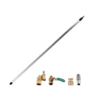 Radiator Flush Wand for High Pressure Cleaning Gun (Stainless Steel) (39.4")