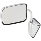 Manual Mirror for Dodge Ramcharger (1988–1993) Front Left Chrome Folding