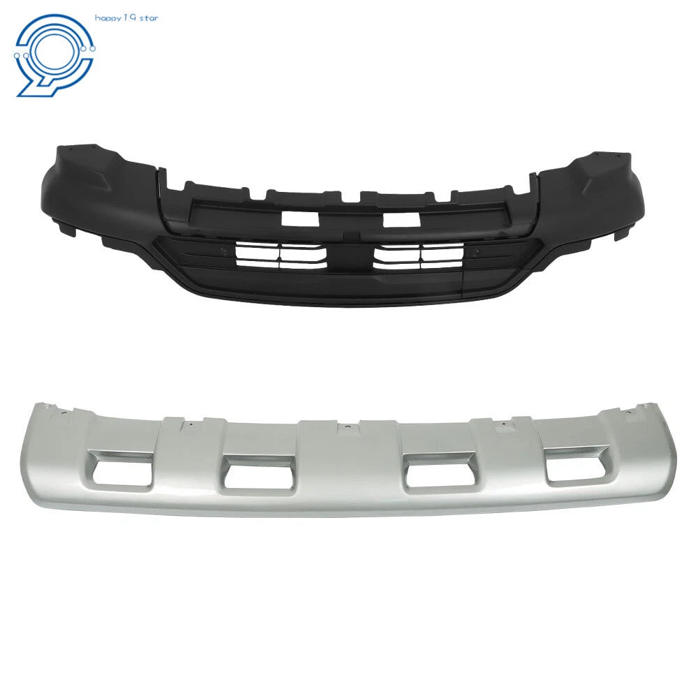 Front Bumper Lower Valance & Skid Plate for Ford Explorer (2020-2022)