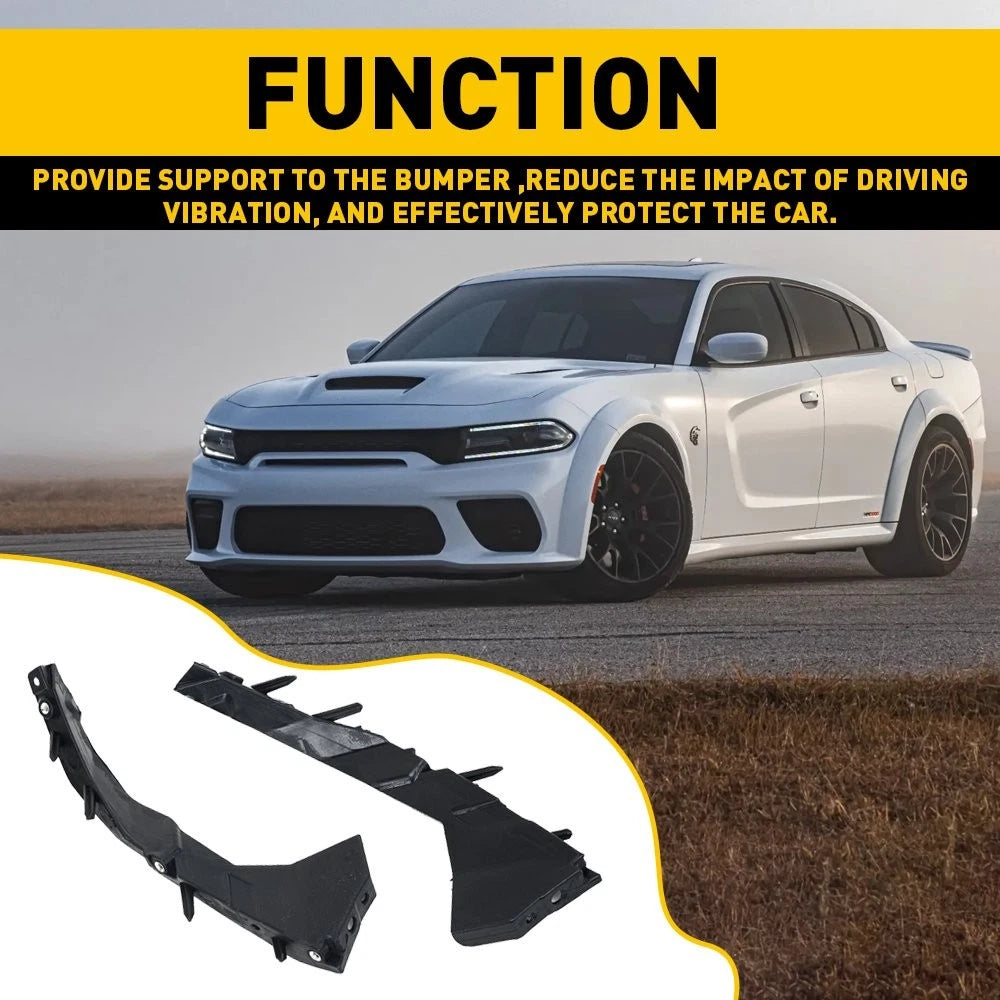 2X Front Bumper Bracket Left+Right for Dodge Charger (2015–2021)