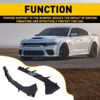 2X Front Bumper Bracket Left+Right for Dodge Charger (2015–2021)