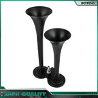 Dual Trumpet Air Horn System Kit for Car Truck Boat (12V)