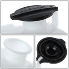 Coolant Fluid Overflow Tank Reservoir Bottle + Cap for Hyundai Elantra (2007–2010)