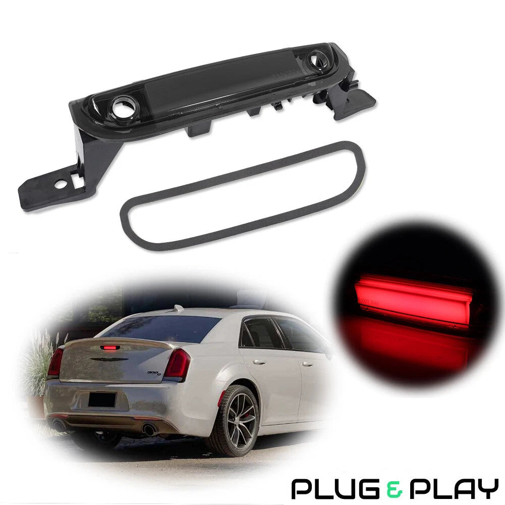 Smoke 24-LED High Mount 3rd Brake Light for Chrysler 300 (2015–2023)