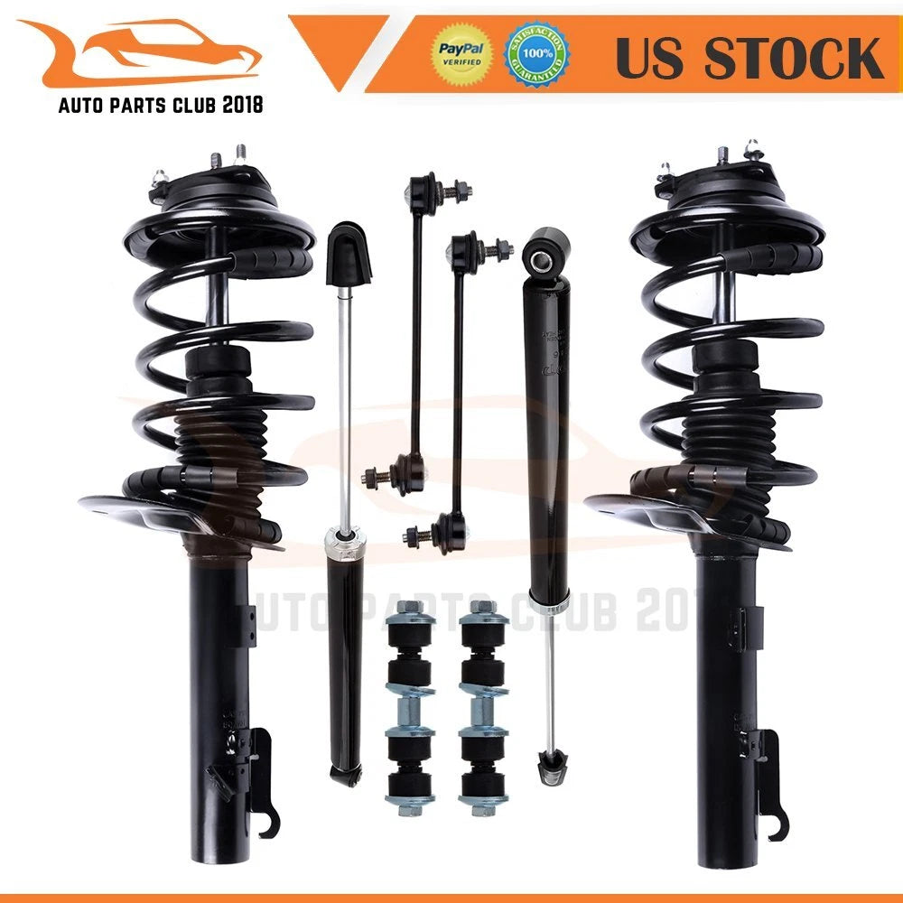 Set of 4 Strut Shock Suspension Sway Bar End Links for Ford Focus (2006–2007)