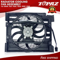 Radiator Cooling Fan Assembly for BMW 740i 740iL 750iL (1996–1998)