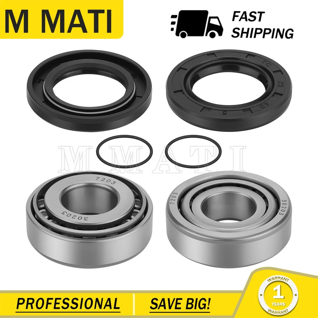 Swing Arm Bearing Seal for Yamaha Virago 700 750 1000 1100 V-Max 1200 V-Star 650 (1981–2009)
