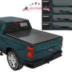 6.5' Tonneau Cover with Light for Chevy Silverado GMC Sierra (2014–2019)