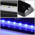3Pcs Black Housing Blue LED Cab Roof Running Light for Silverado/Sierra (2007–2013)