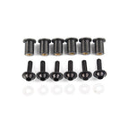 Windscreen Bolts Screw Fixing Kit Black for Honda CBR250 300 650 900 (2011–2023)