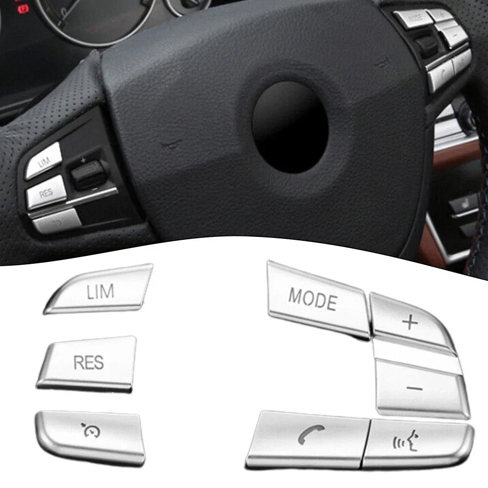Steering Wheel / 7 Piece / ABS Accessories Decor for BMW