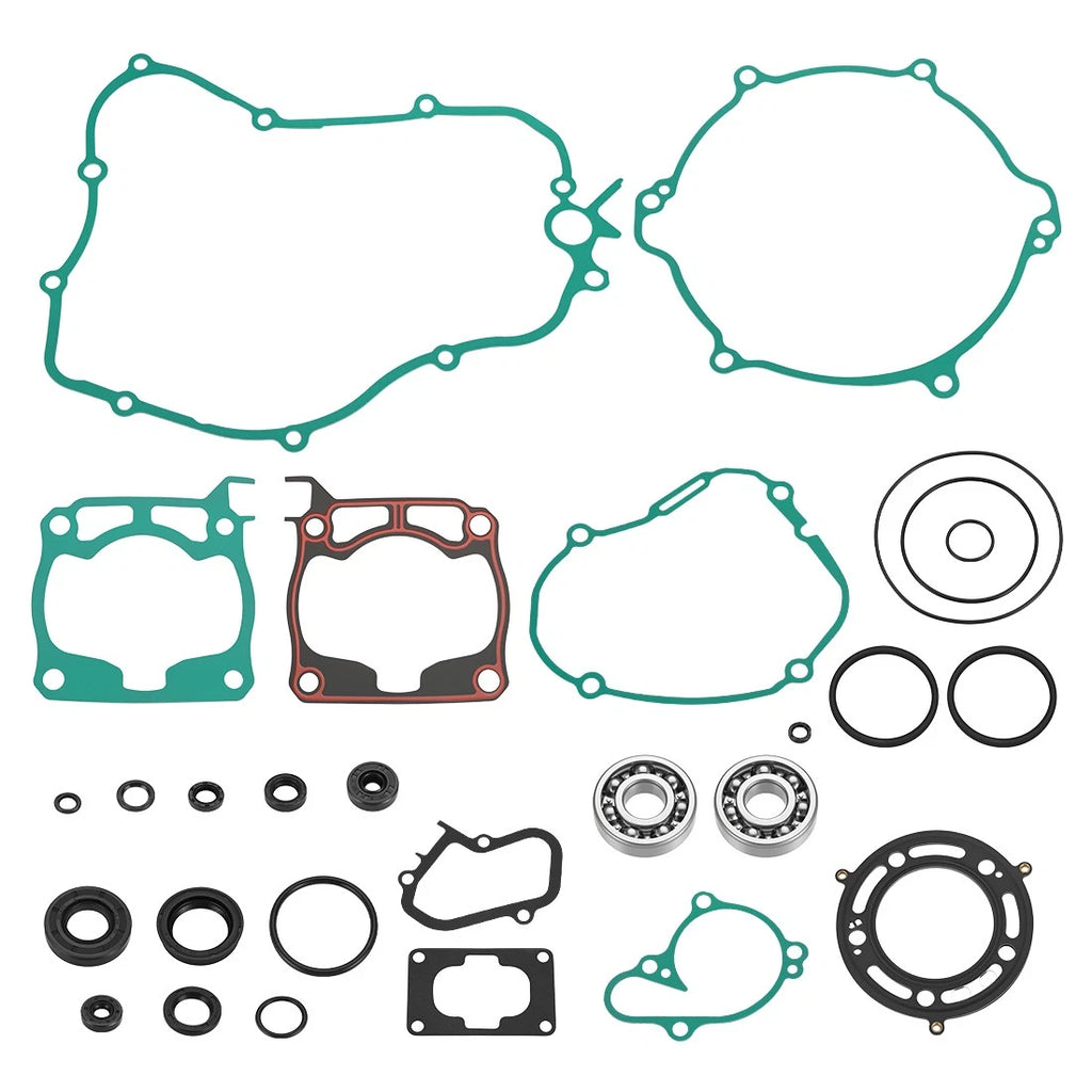 Complete Engine Gasket Kit Set w/ Oil Seals for Yamaha YZ125 (2005–2021)