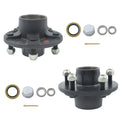 Set of 2 Trailer Idler Hub Kits for 3500 lbs Axle 5 on 5
