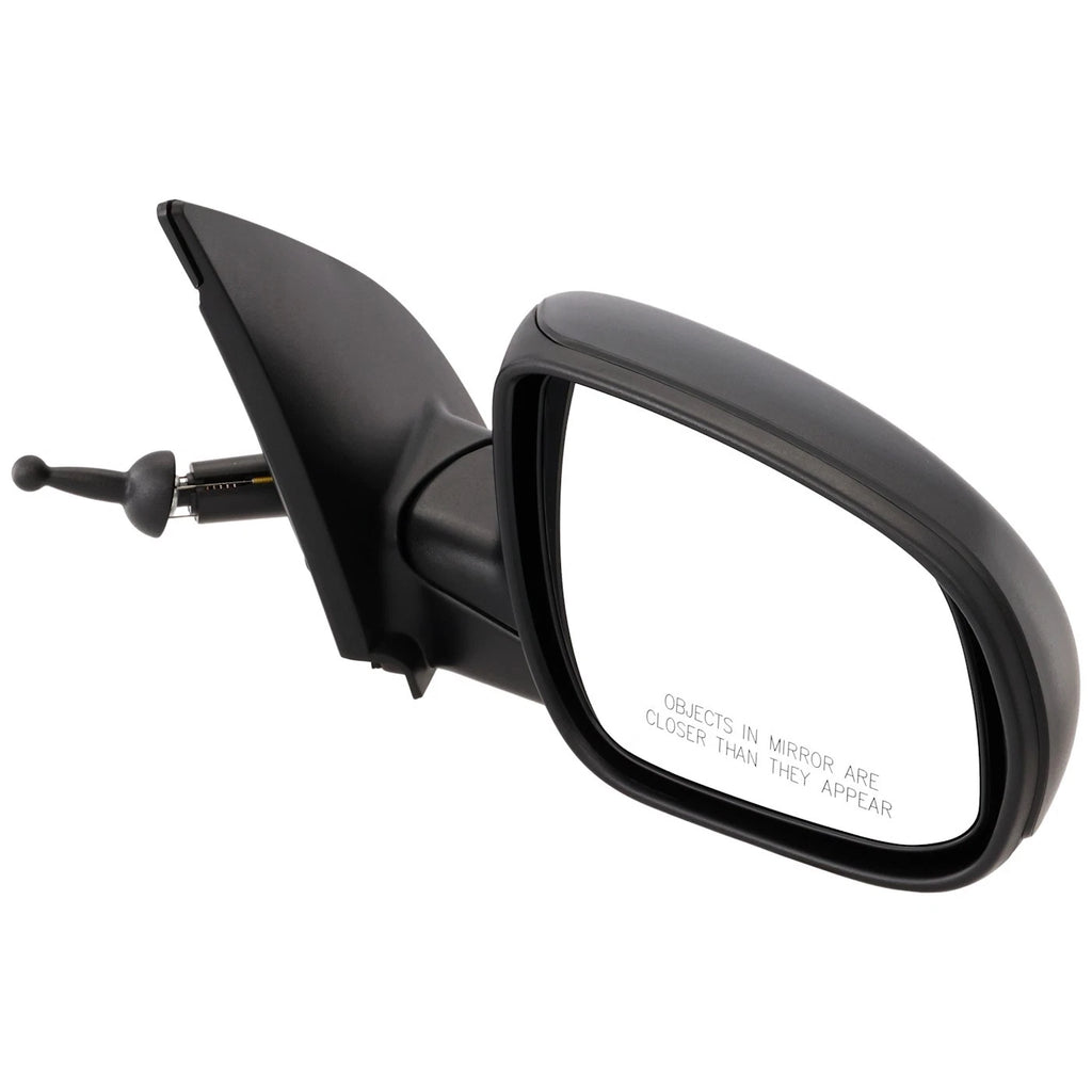 Manual Remote Mirror for Hyundai Accent (2010–2011) Right Black